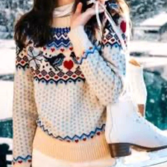 Kiel James Patrick ❤️❄️ Love Birds ❄️❤️ Sweater NWT - Picture 4 of 4